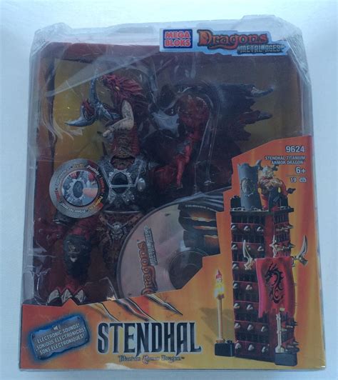 Mega Bloks Dragons Metal Ages Stendhal w/ Electronic Sounds.